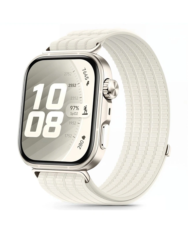 Techprotect Huawei Watch Fit 5 5 Pro 4 4 Pro 3 medžiaginis dirželis, starlight, 2 nuotrauka